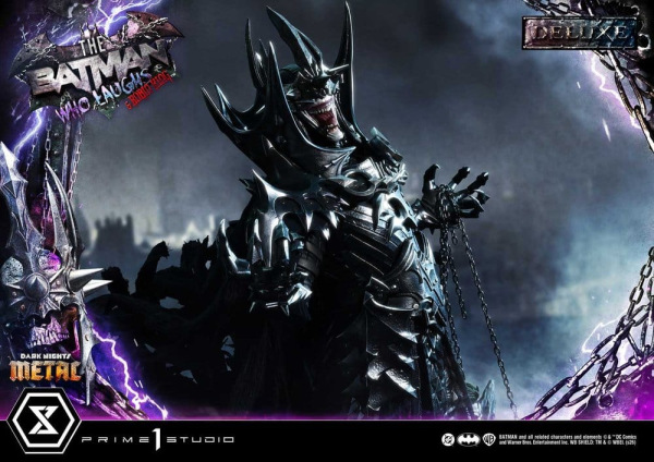 DC Comics Museum Masterline Statue 1/3 Dark Nights: Death Metal The Batman Who Laughs & Robin King D 9