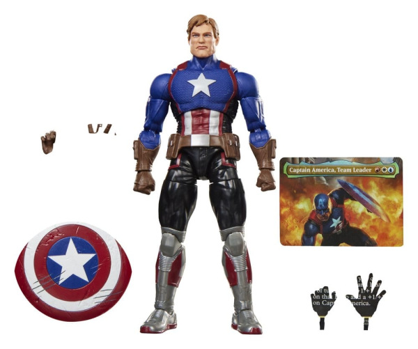 Magic The Gathering: Marvel Super Heroes Marvel Legends Action Figure Captain America (Avengers: Twi 3