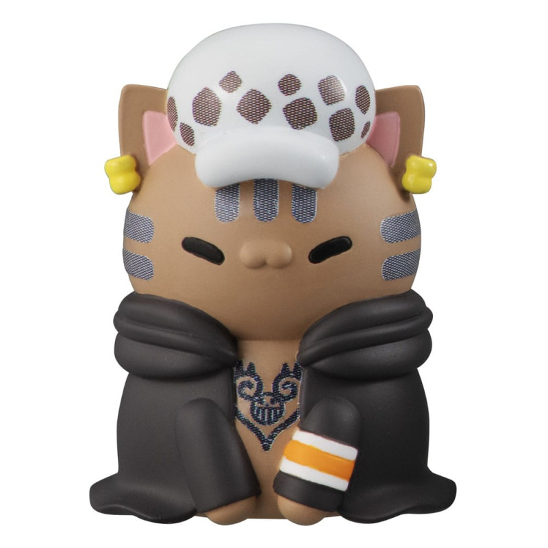 One Piece Mega Cat Project Trading Figure 3 cm NyanPieceNyan! I'm gonna be king of Paw-rates Vol. 1 5
