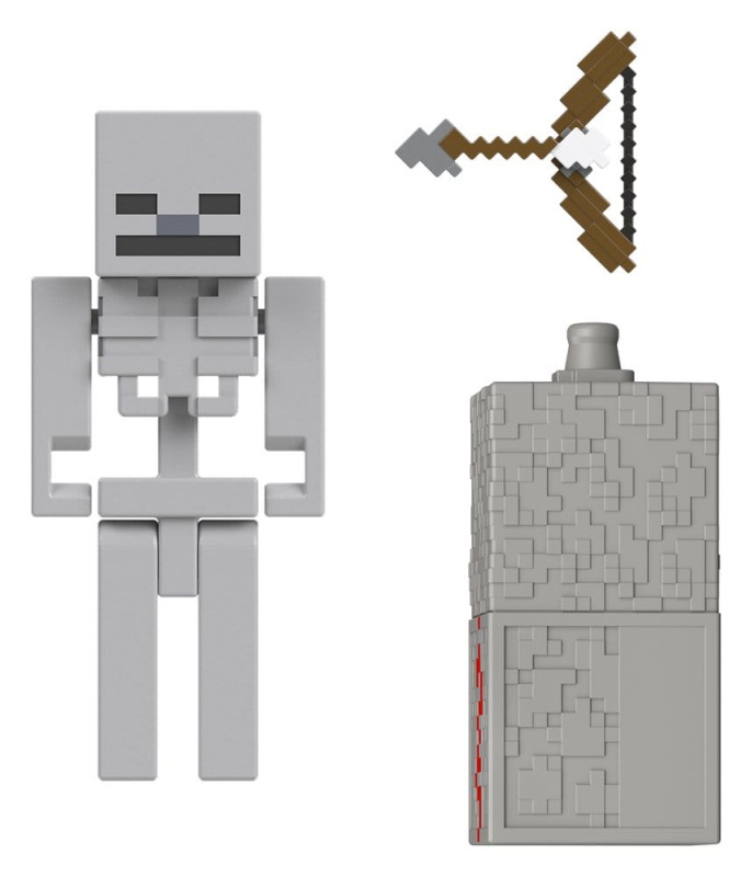 Minecraft Action Figure Skeleton 8 cm 2