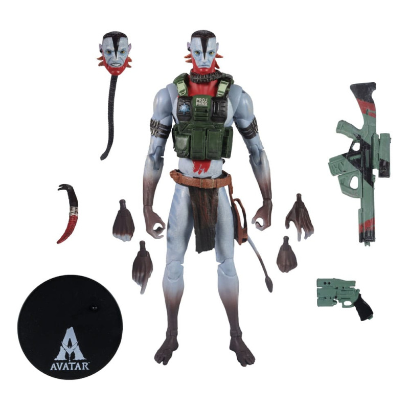 Avatar: Fire and Ash Action Figure Recom Quaritch (Ash Warrior) 18 cm 3