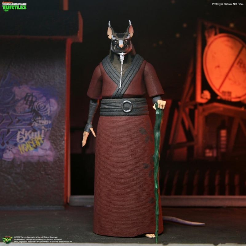 Teenage Mutant Ninja Turtles (2012) Action Figure Ultimate Splinter 18 cm 3