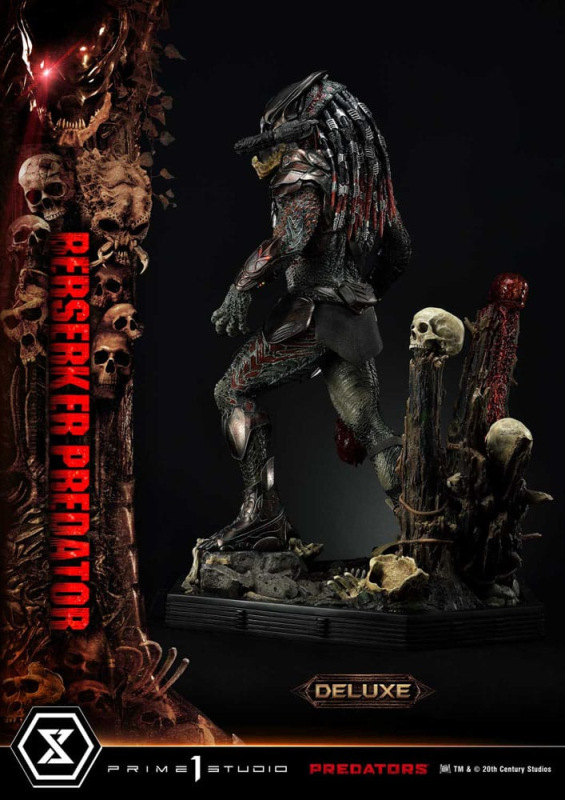 Predators Statue Berserker Predator Deluxe Version 100 cm 11