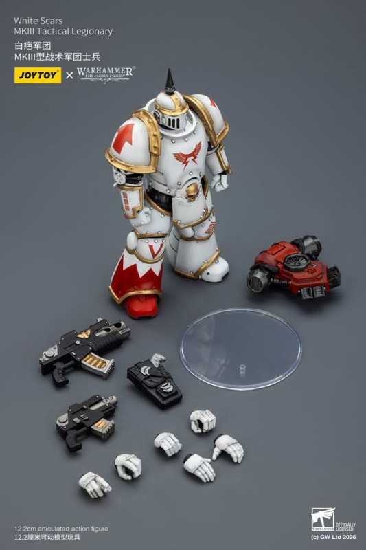 Warhammer The Horus Heresy Action Figure White Scars MKIll Tactical Legionary 12 cm 10