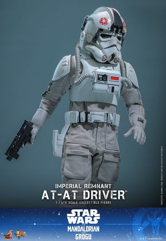 Star Wars Movie Masterpiece Action Figure 1/6 Imperial Remnant AT-AT Driver 30 cm 4