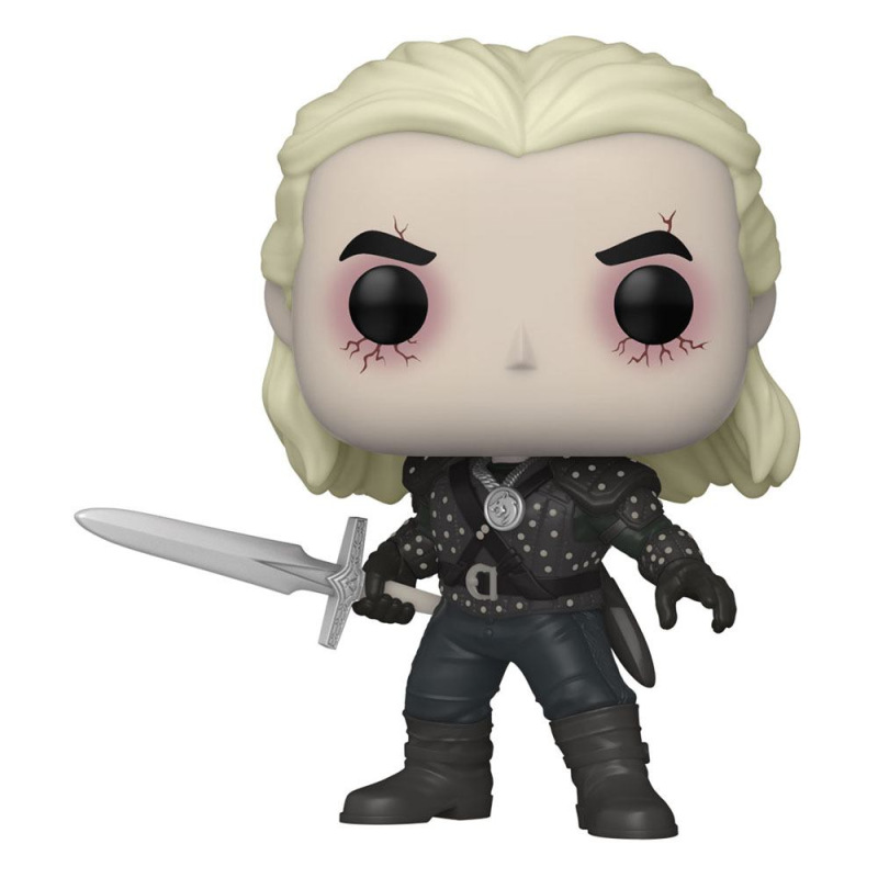 The Witcher POP! TV Vinyl Figur Geralt 9 cm (carton of 6) 3