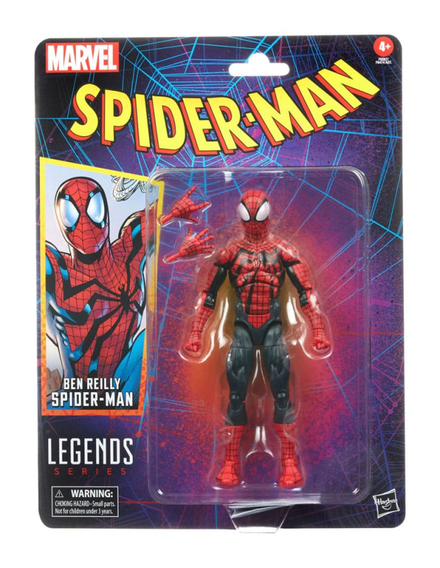 Spider-Man Marvel Legends Retro Collection Actionfigur Ben Reilly Spider-Man 15 cm 10