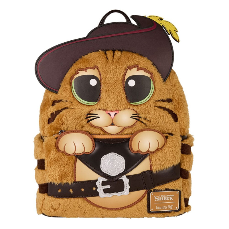 Dreamworks by Loungefly Mini Backpack Shrek Puss in Boots Cosplay