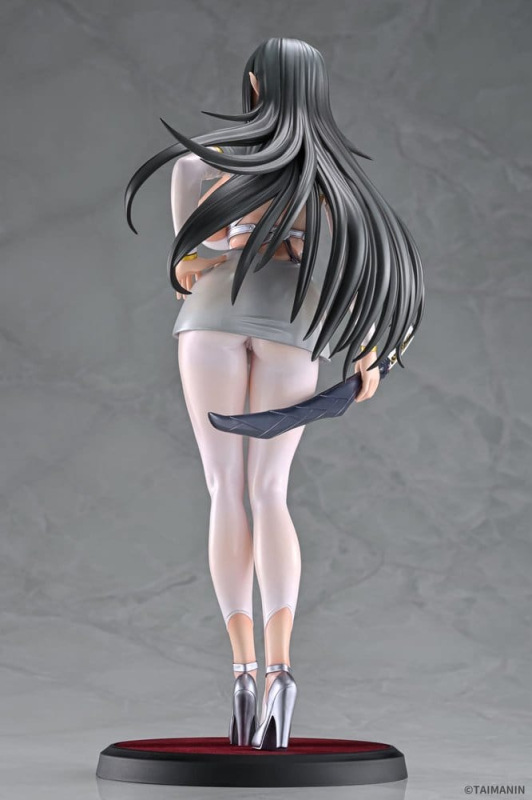 Taimanin RPG PVC Figure 1/6 Annerose Vajra White see-through Ver. 31 cm 6