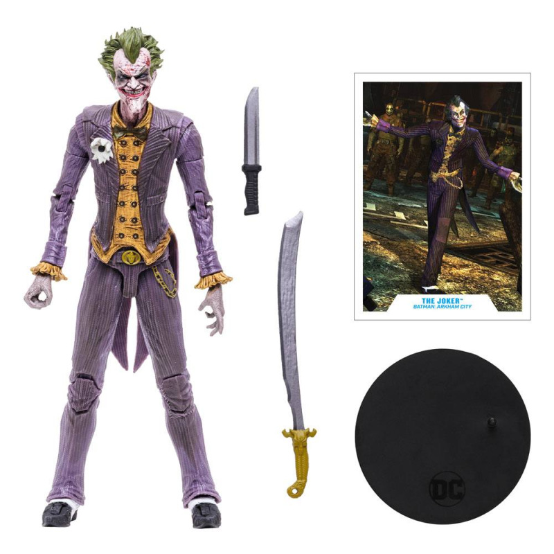 DC Gaming Action Figure The Joker (Batman: Arkham City) 18 cm 3