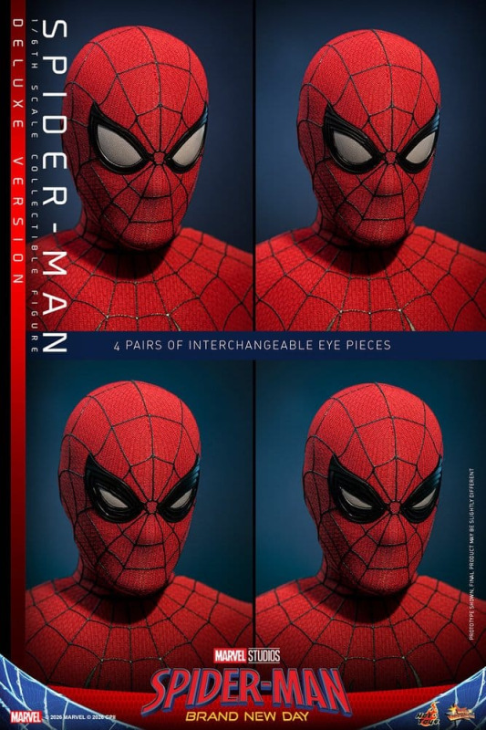 Marvel Spider-Man: Brand New Day Action Figure 1/6 Spider-Man (Deluxe Version) 29 cm 12