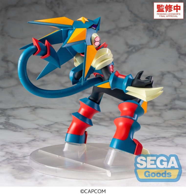 Mega Man Battle Network Luminasta PVC Figure Mega Man Gregar Beast 17 cm 5