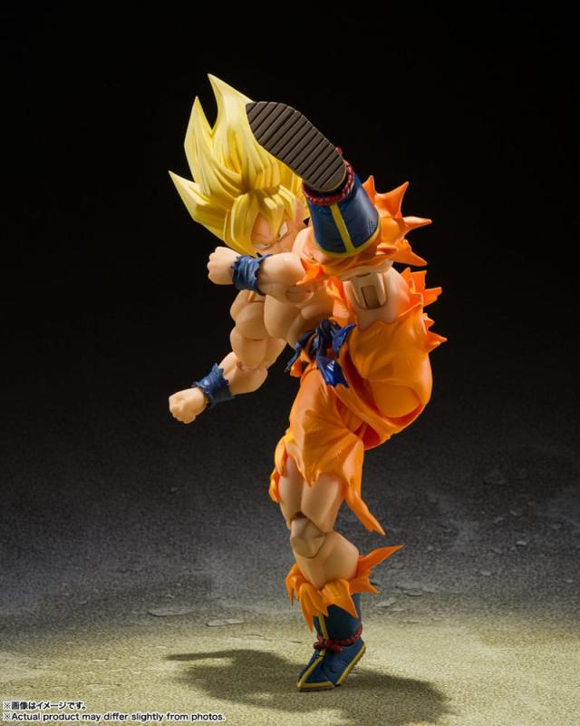 Dragon Ball Z S.H. Figuarts Action Figure Super Saiyan Son Goku - Legendary Super Saiyan - 14 cm