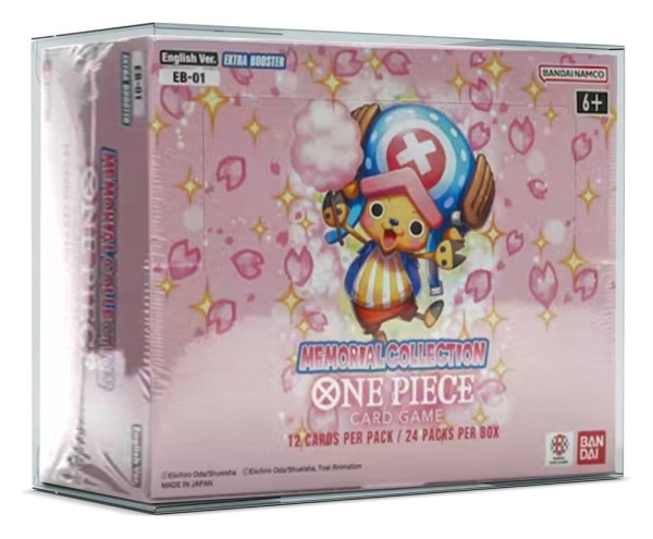 Evoretro PET Protectors 5-Pack for One Piece Booster Box (English, OPP 4-6) 12 x 6 x 15 cm 9