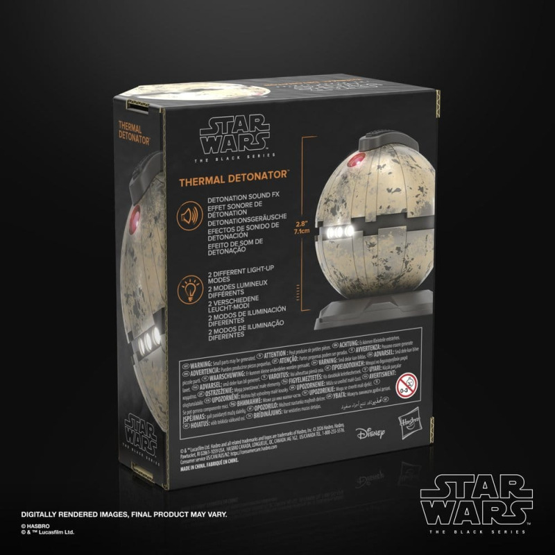 Star Wars Episode VI Black Series Electronic Thermal Detonator 13