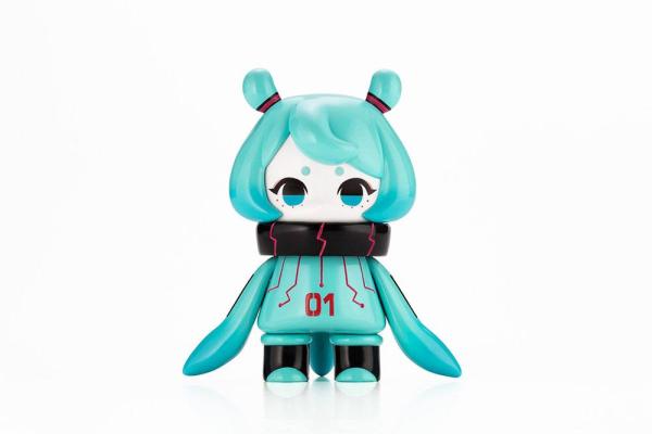 Hinomoto Heavy Industries Action Figure Ocean Exploration Robot Denshitako No. 3 Hatsune Miku Color