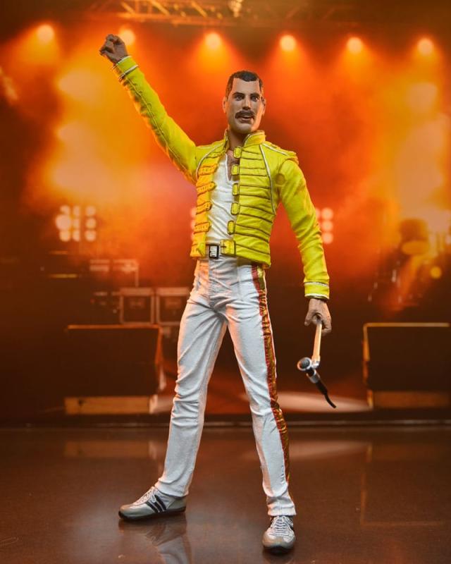 Freddie Mercury Action Figure Freddie Mercury (Yellow Jacket) 18 cm