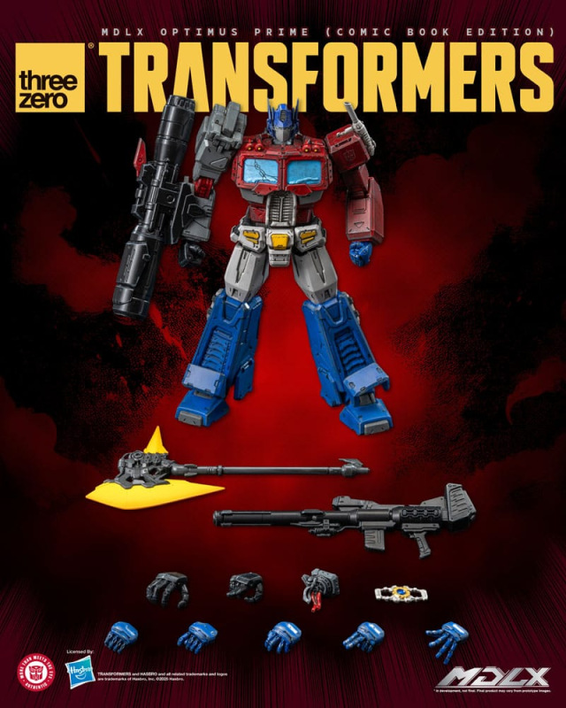 Transformers MDLX Action Figure Optimus Prime (Comic Book Edition) 18 cm 1