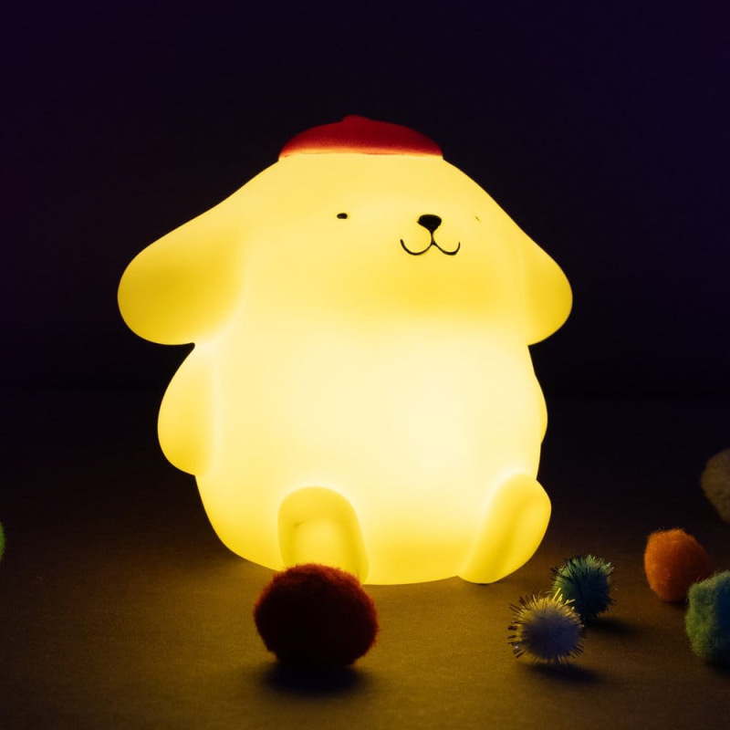 Sanrio Mood Lamp with USB-C Pompompurin 11 cm 1