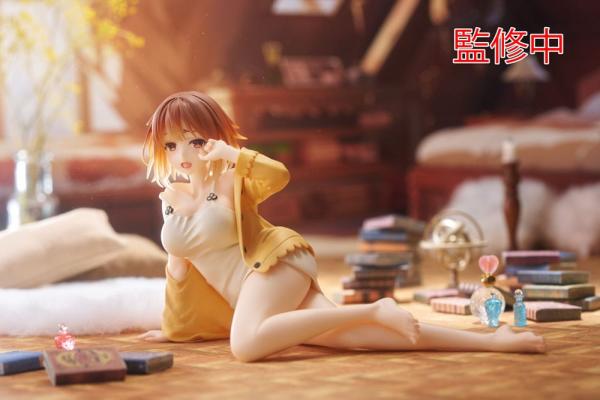 Atelier Ryza: Ever Darkness & the Secret Hideout PVC Statue Desktop Cute Figure Ryza Nightwear Ver.