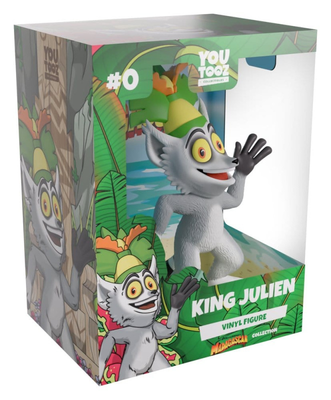 Madagascar Vinyl Figure King Julien 12 cm 3