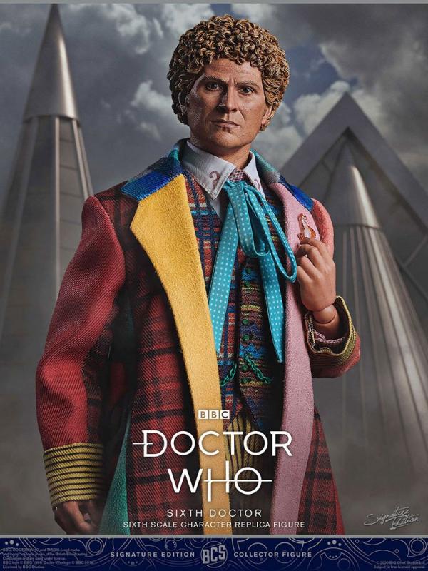 Doctor Who: 6th Doctor (Colin Baker) 1/6 Action Figure - Big Chief Studios