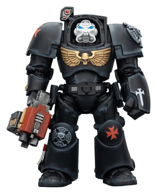 Warhammer 40,000 Action Figure Black Templars Terminator 2 with Power Fist and Storm Bolter 14 cm