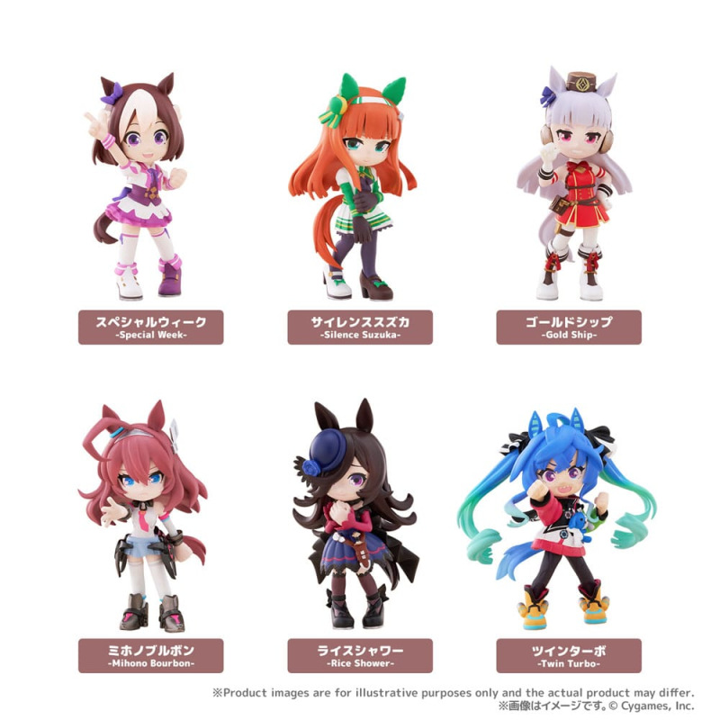 Uma Musume: Pretty Derby PalVerse PVC Figures Vol. 1 9 cm Blind Box Assortment (6) 1