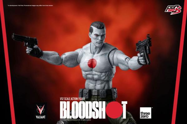 Valiant Comics: Bloodshot 1/12 FigZero Action Figure - ThreeZero
