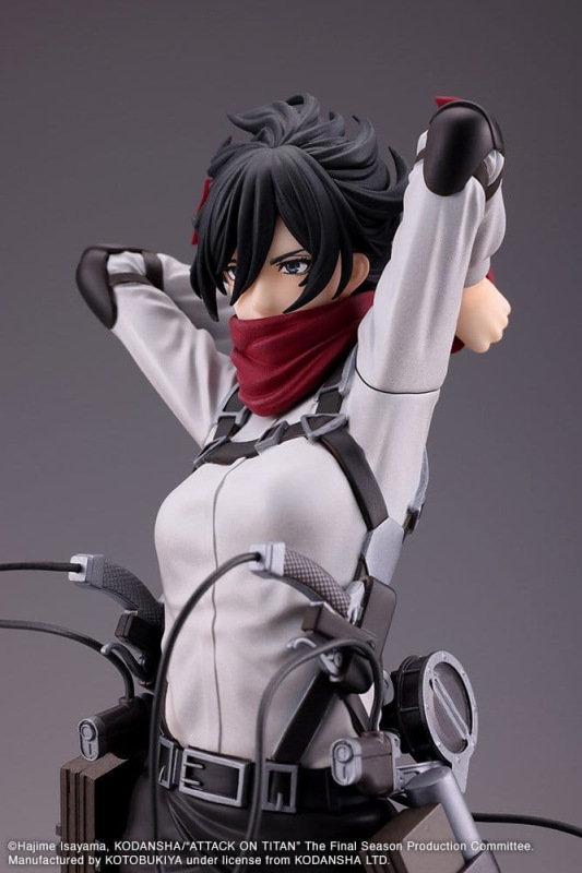 Attack on Titan: The Final Season Oshi Works PVC Figure Mikasa Ackerman The Final Season Ver. 25 cm 3