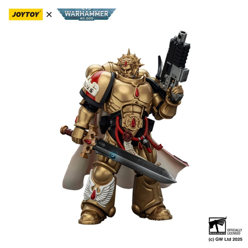 Warhammer 40,000: Combat Patrol Blood Angels Action Figure Captain with Heavy Bolt Pistol & Power Sw 8