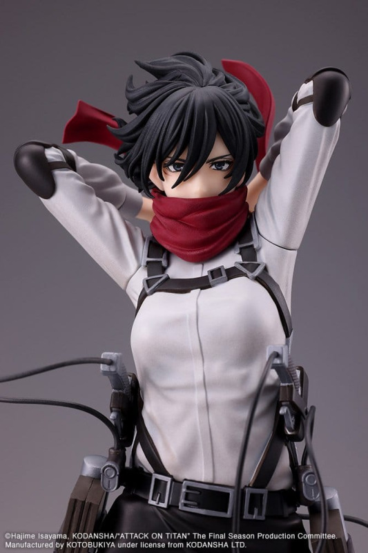 Attack on Titan: The Final Season Oshi Works PVC Figure Mikasa Ackerman The Final Season Ver. 25 cm 4