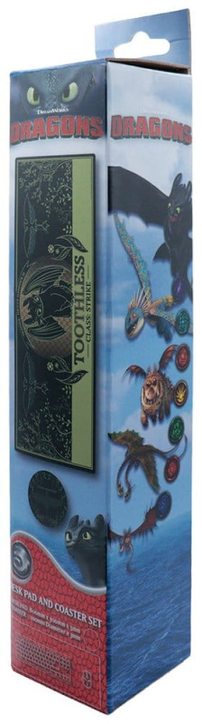 How to Train Your Dragon Desk Pad & Coaster Set 4
