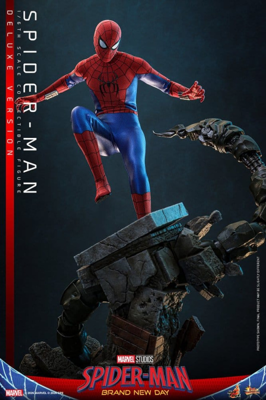 Marvel Spider-Man: Brand New Day Action Figure 1/6 Spider-Man (Deluxe Version) 29 cm 2