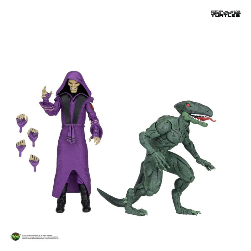 Teenage Mutant Ninja Turtles (Mirage Comics) Action Figure 2-Pack Daimyo Orkai & Raptor 18 cm 11