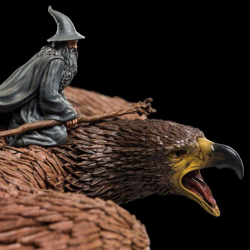 Lord of the Rings: Gandalf on Gwaihir - Statue 15 cm - Weta