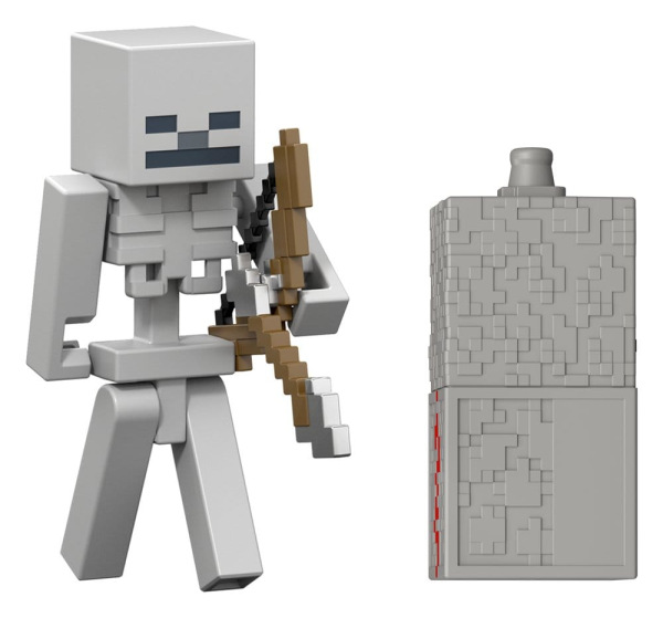 Minecraft Action Figure Skeleton 8 cm