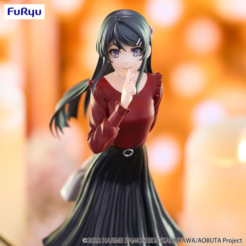 Rascal Does Not Dream of Bunny Girl Senpai Trio-Try-iT PVC Statue Mai Sakurajima Winter Outfit Ver.