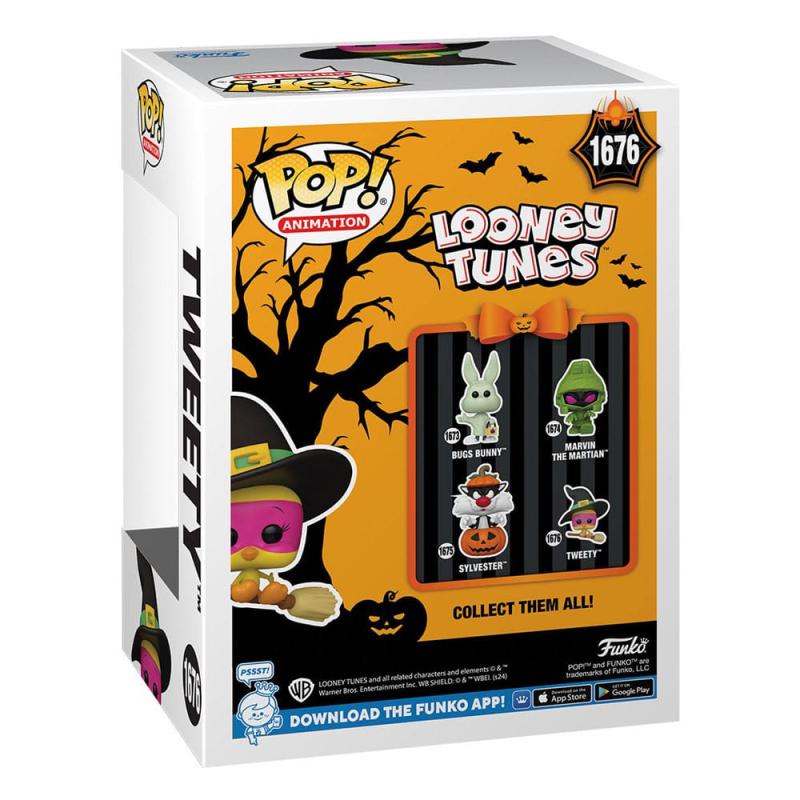 Looney Tunes POP! Television Vinyl Figure Halloween Tweety(Witch) 9 cm 2