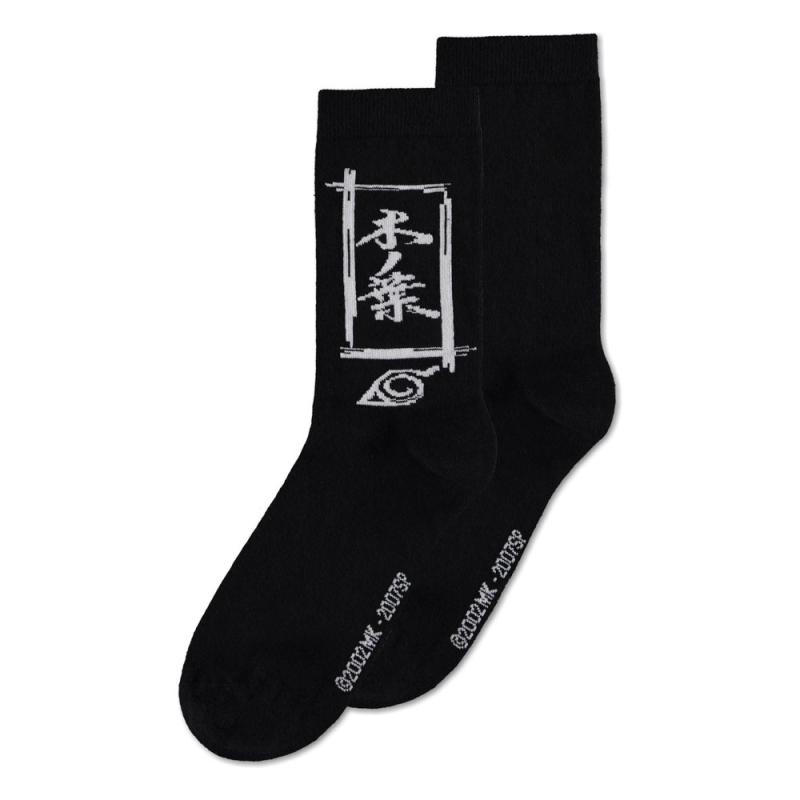 Naruto Shippuden Socks 3-Pack Sasuke Symbol 39-42