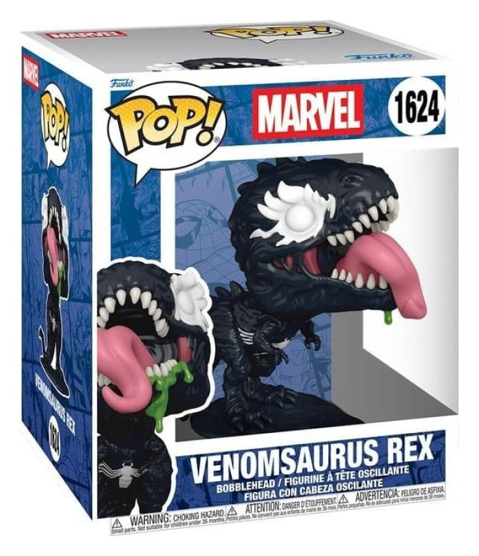 Marvel Super Sized POP! Vinyl Figure Venomized T-Rex 15 cm 1