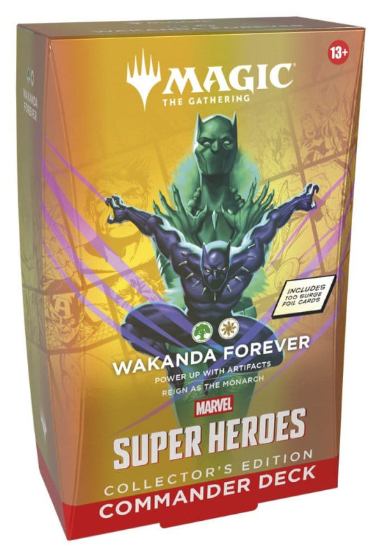 Magic the Gathering Marvel Super Heroes Collector's Edition Commander Decks Case (4) english 4