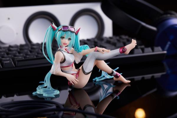 Hatsune Miku Wonderland PVC Statue Aqua Float Girls Figure Hatsune Miku Reissue 18 cm 4