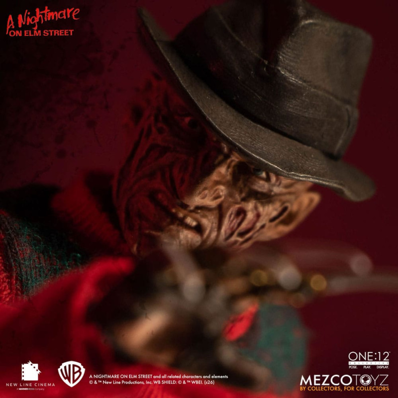 Nightmare On Elm Street Action Figure 1/12 Freddy Krueger 17 cm 7