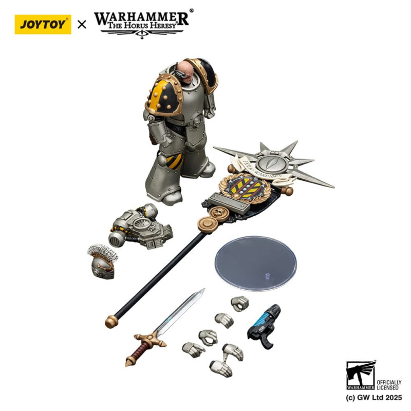 Warhammer The Horus Heresy Action Figure 1/18 lron Warriors Command Squad Chosen with Legion Standar 12