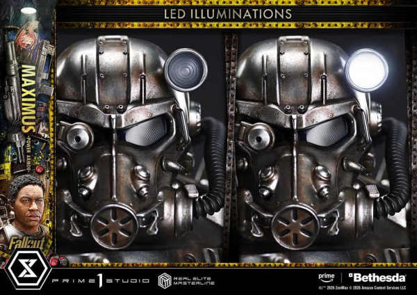 Fallout Real Elite Masterline Statue 1/4 Maximus Power Armor Deluxe Version 67 cm 10