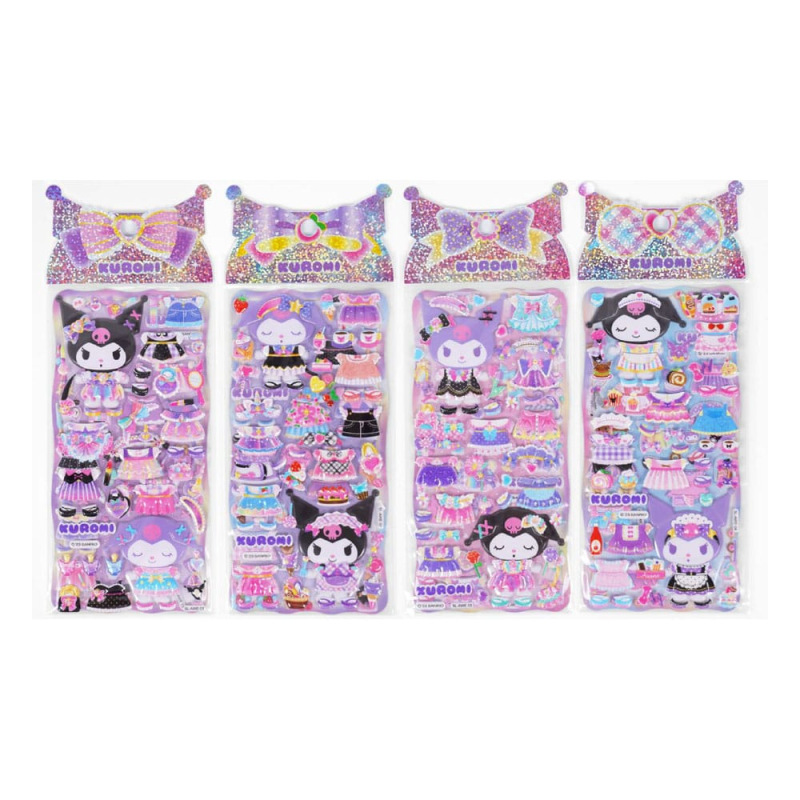Hello Kitty and Friends Sticker Kuromi Puffy Assortment (20)