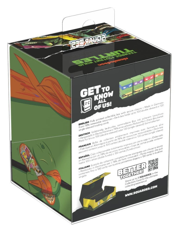 Squaroes Squaroe Teenage Mutant Ninja Turtles™ NT017 - Action Mode Michelangelo 9