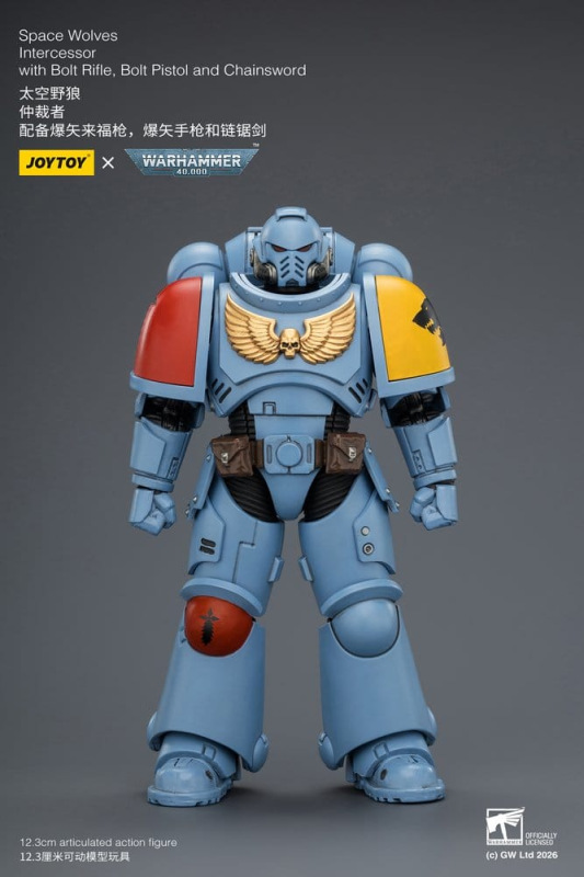 Warhammer 40,000 Action Figure Space Wolves Intercessor 12 cm 6