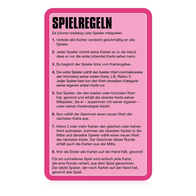Squid Game Card Game Top Trumps Collectables *German Version* 7